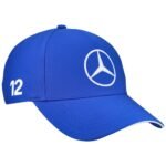 Men’s adidas Kimi Antonelli Blue Mercedes-AMG Petronas F1 Team Adjustable Hat