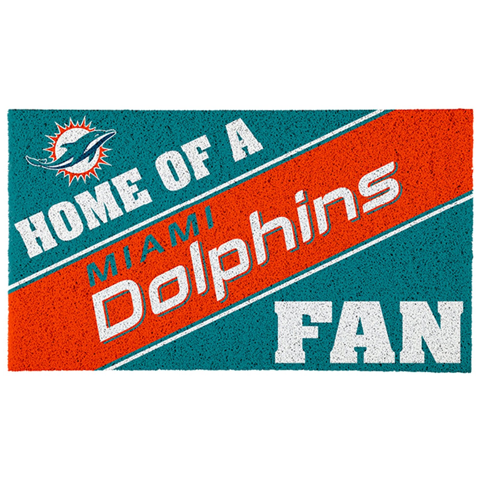 Miami Dolphins 18″ x 30″ Team Turf Mat