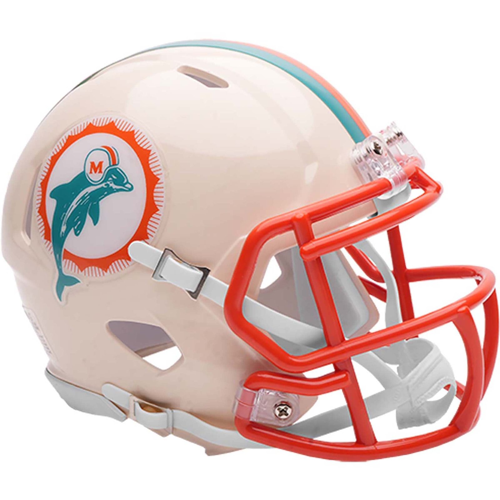 Miami Dolphins Riddell Retro Collection Speed Mini Helmet