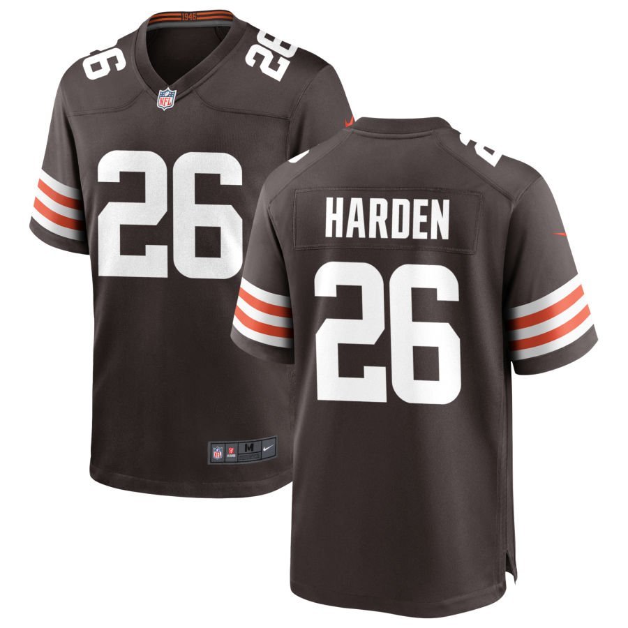 Myles Harden Men’s Nike Cleveland Browns Brown Custom Game Jersey Myles Harden Men’s Nike Cleveland Browns Brown Custom Game Jersey