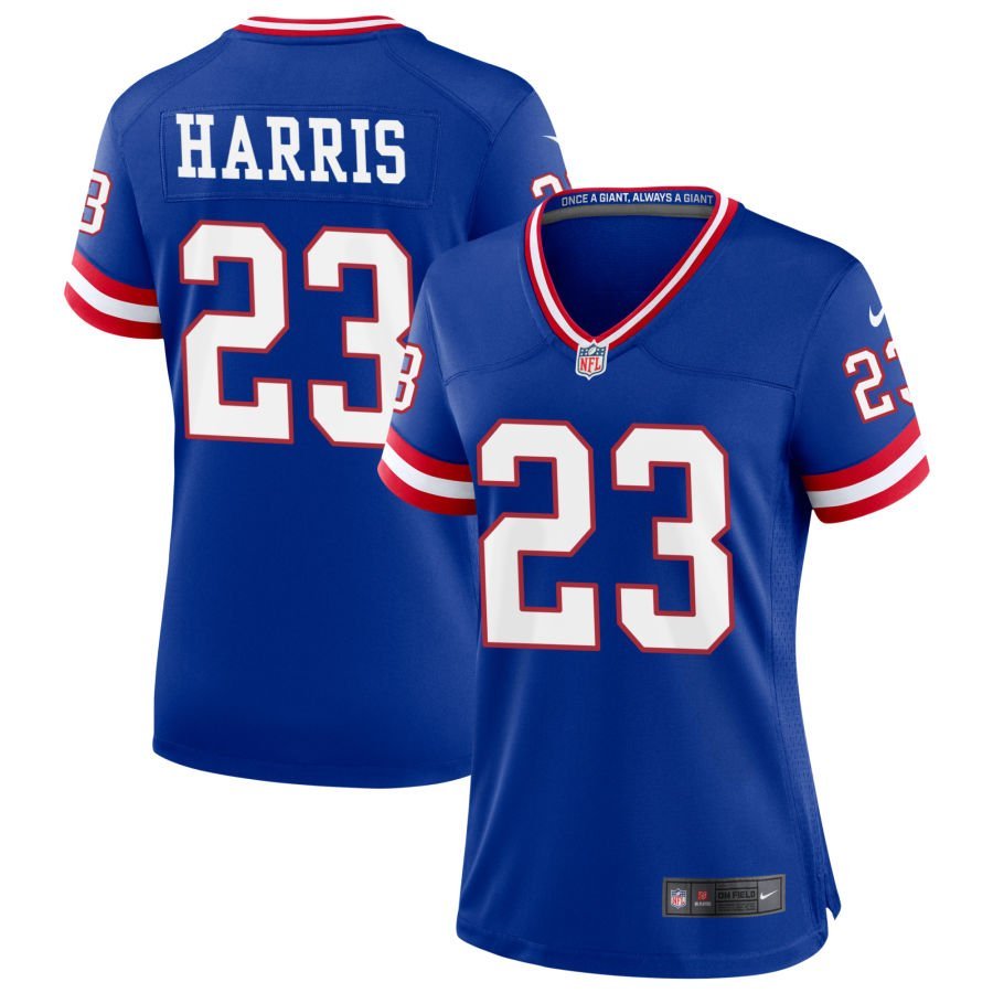 Najee Harris Women’s Nike Royal New York Giants Classic Custom Game Jersey