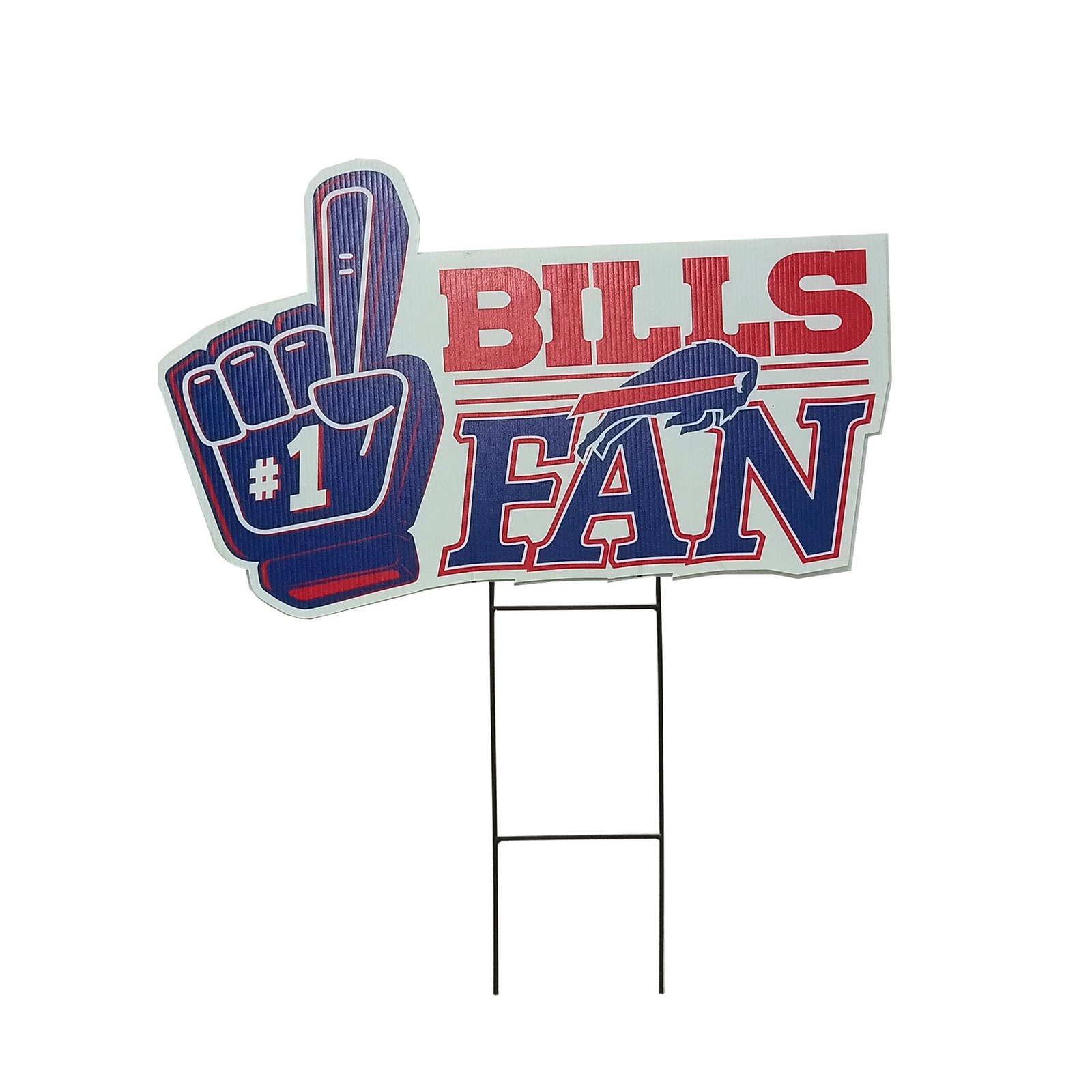 Pegasus Buffalo Bills 11″ x 23″ #1 Fan Yard Sign