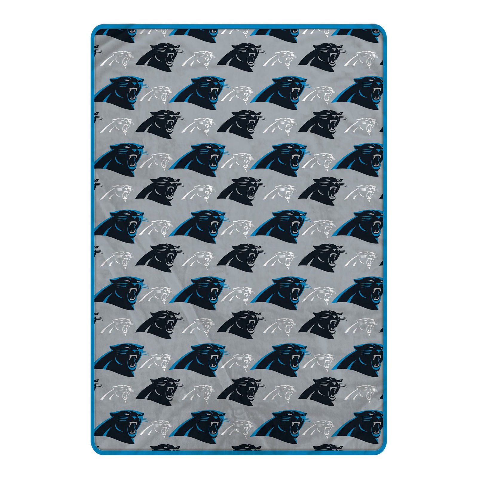 Pegasus Carolina Panthers 66″ x 95″ Oversized Logo Roll Ultra Cozy Blanket