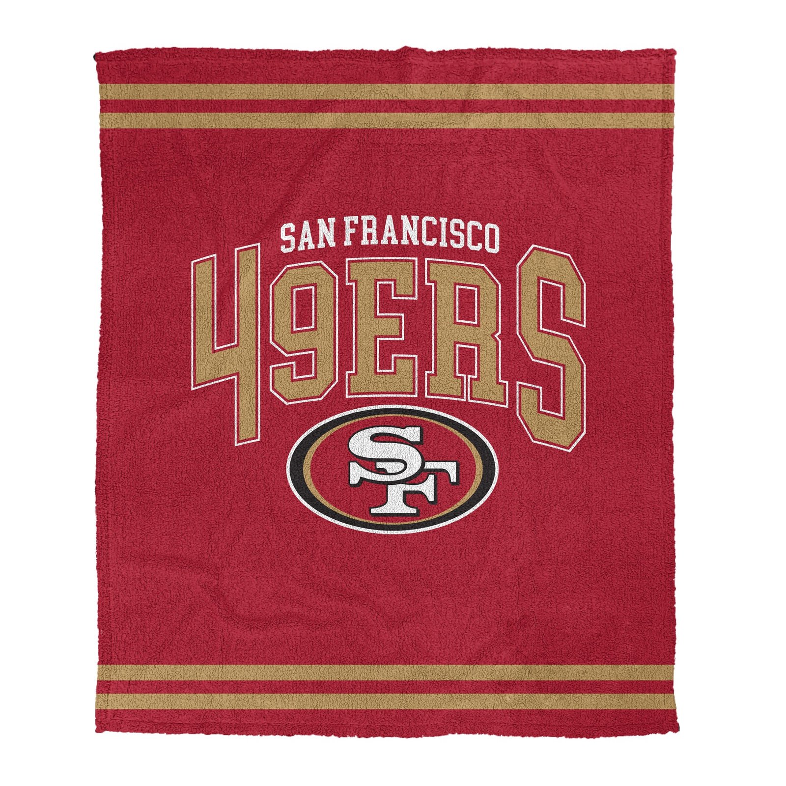 Pegasus San Francisco 49ers 60″ x 70″ Cozy Plush Knit Blanket