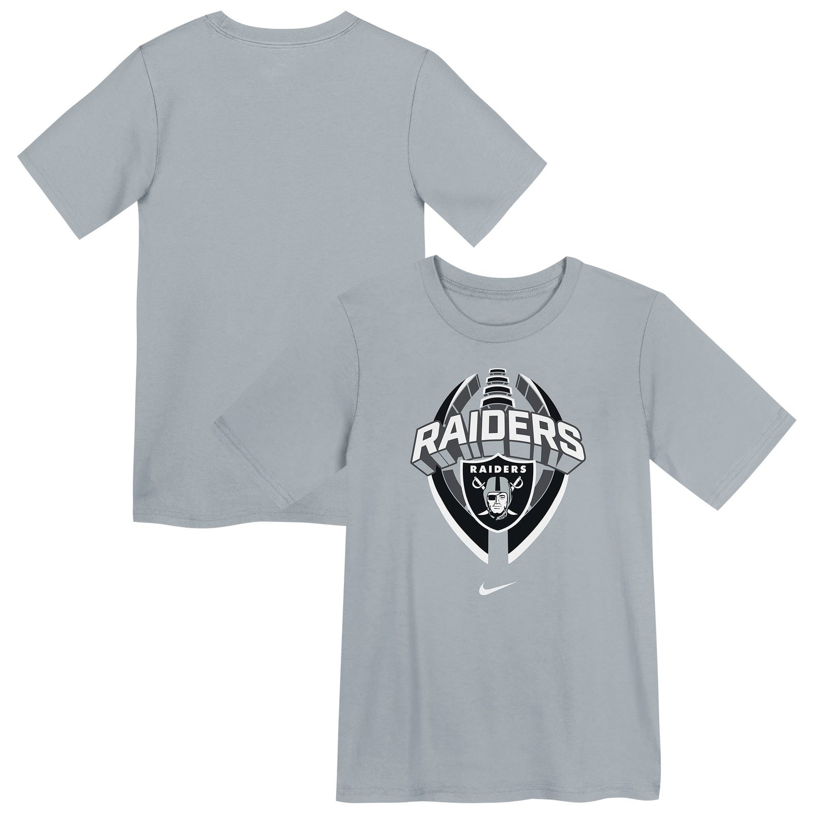 Preschool Nike Gray Las Vegas Raiders Icon Legend Dri-FIT T-Shirt