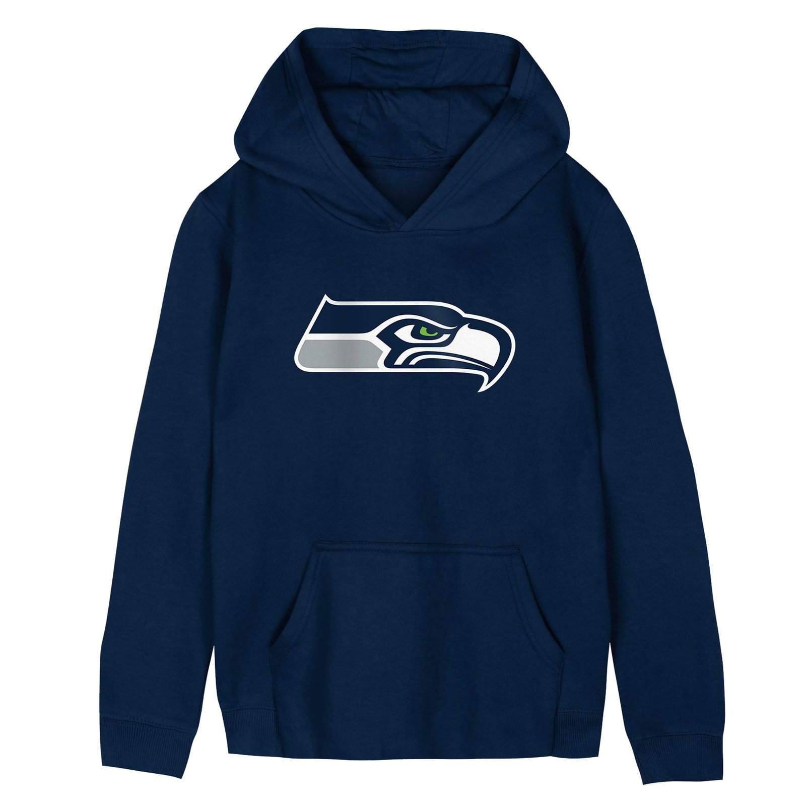 Preschool Outerstuff College Navy Seattle Seahawks Primary Logo Fleece Hoodie