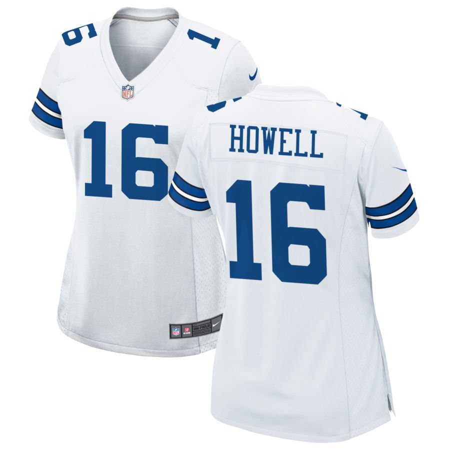 Sam Howell Women’s Nike White Dallas Cowboys Custom Game Jersey