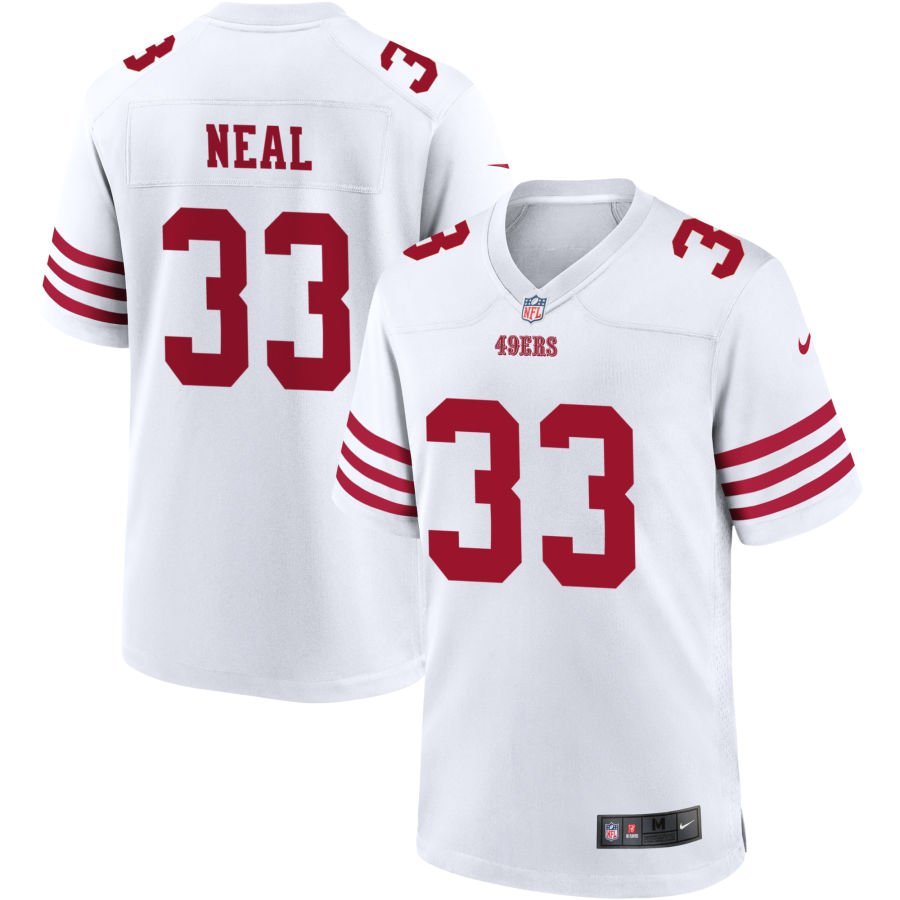 Siran Neal Men’s Nike White San Francisco 49ers Game Custom Player Jersey