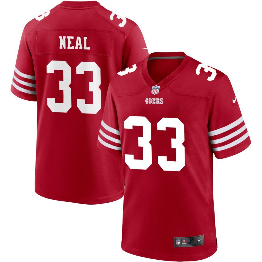 Siran Neal Youth Nike Scarlet San Francisco 49ers Game Custom Jersey