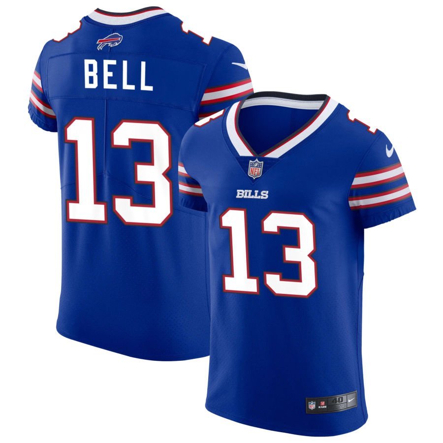 Skyler Bell Men’s Nike Royal Buffalo Bills Vapor Elite Custom Jersey
