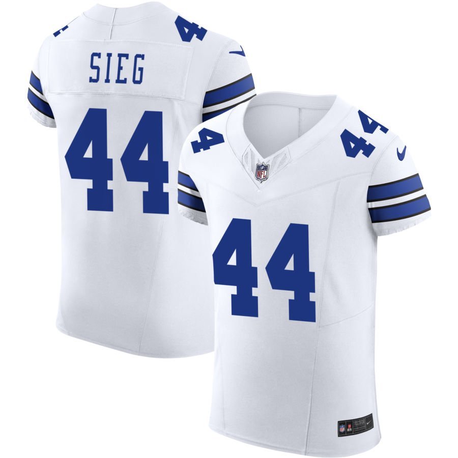 Trent Sieg Men’s Nike White Dallas Cowboys Vapor F.U.S.E. Elite Custom Jersey Trent Sieg Men’s Nike White Dallas Cowboys Vapor F.U.S.E. Elite Custom Jersey