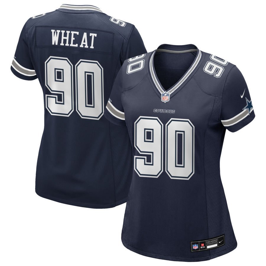 Tyrus Wheat Women’s Nike Navy Dallas Cowboys Custom Game Jersey