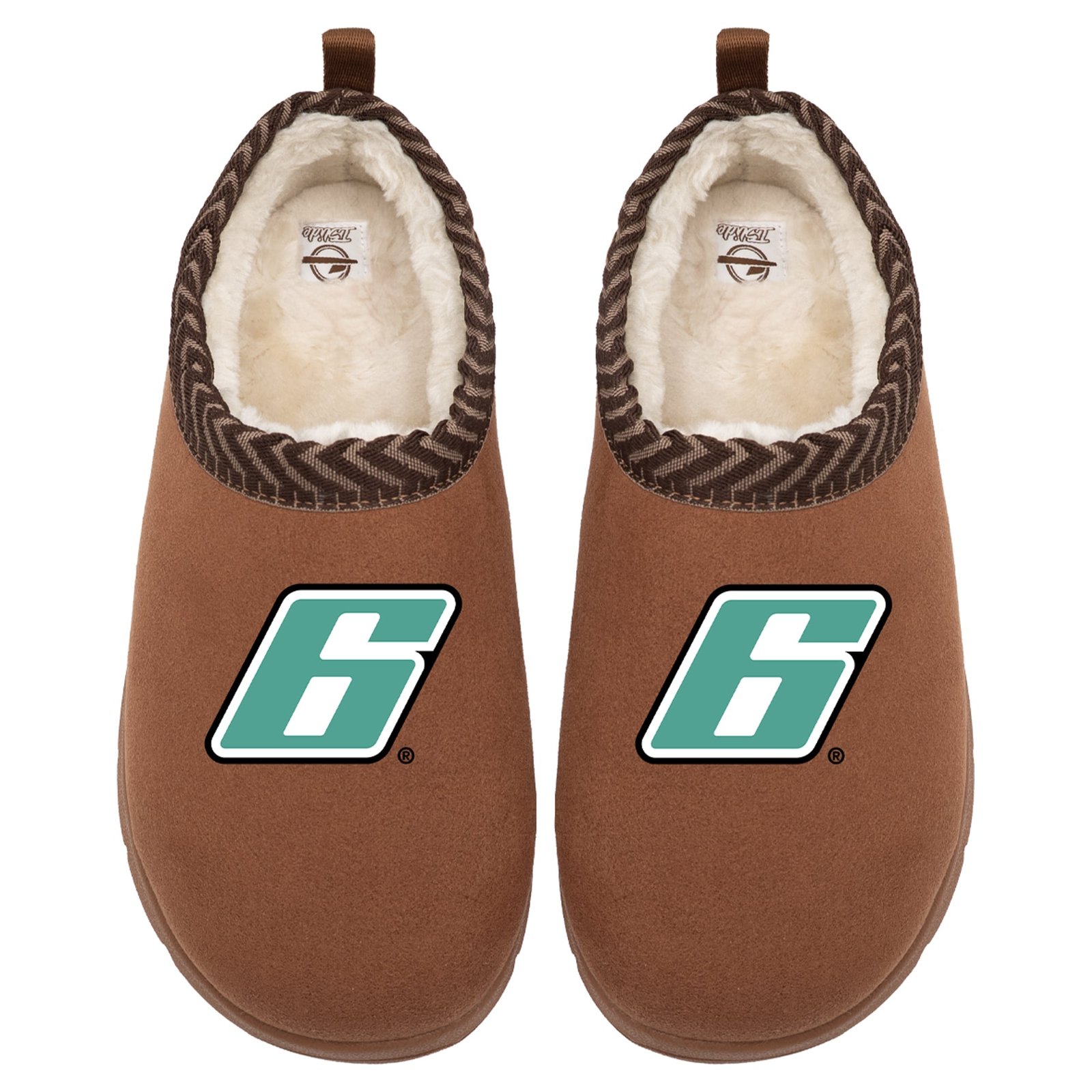 Unisex ISlide Brown Brad Keselowski Number Mission Slippers