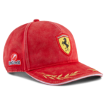Unisex Puma Charles Leclerc Red Scuderia Ferrari 2026 Italian Grand Prix Monza Driver Adjustable Hat