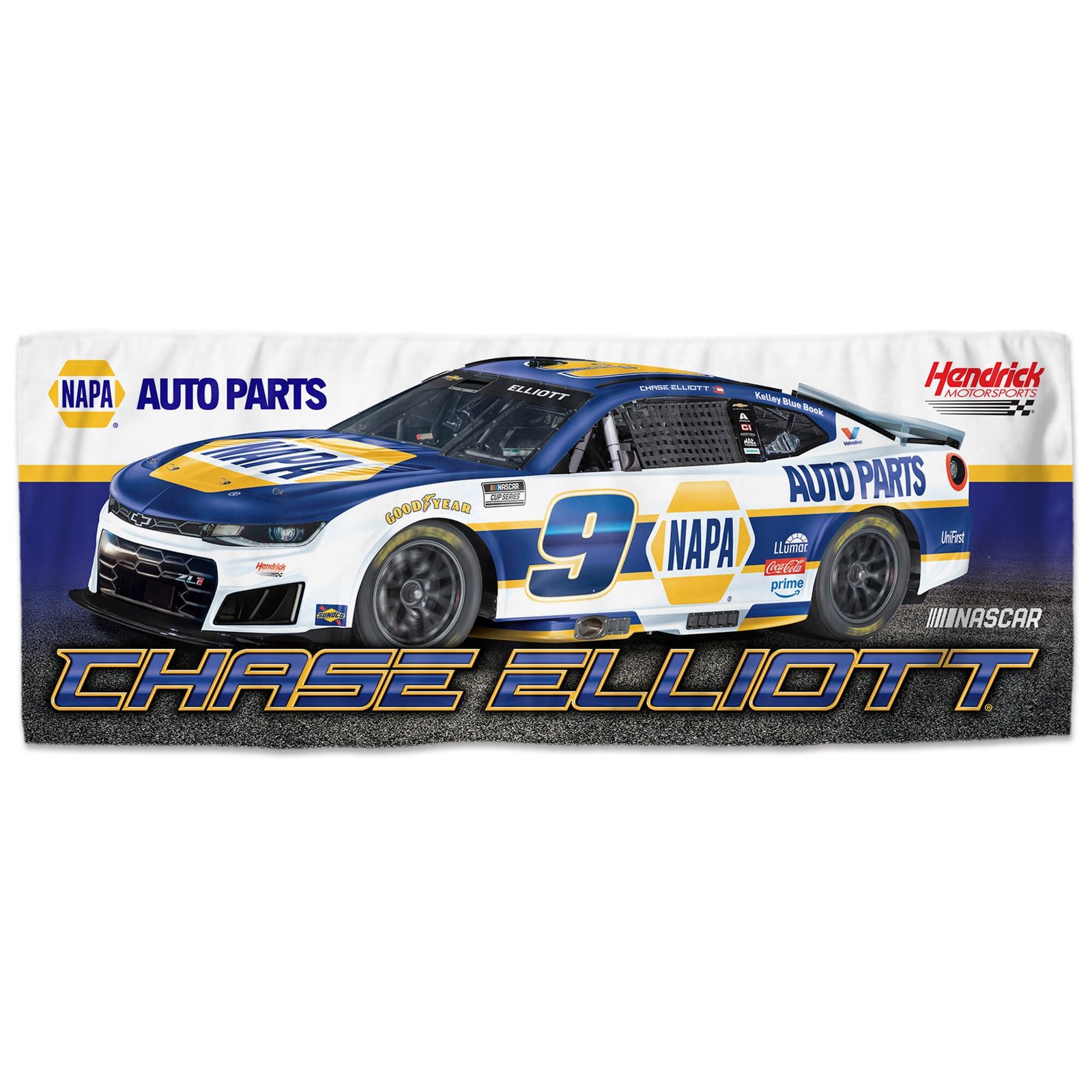 WinCraft Chase Elliott 12″ x 30″ Double-Sided Cooling Towel