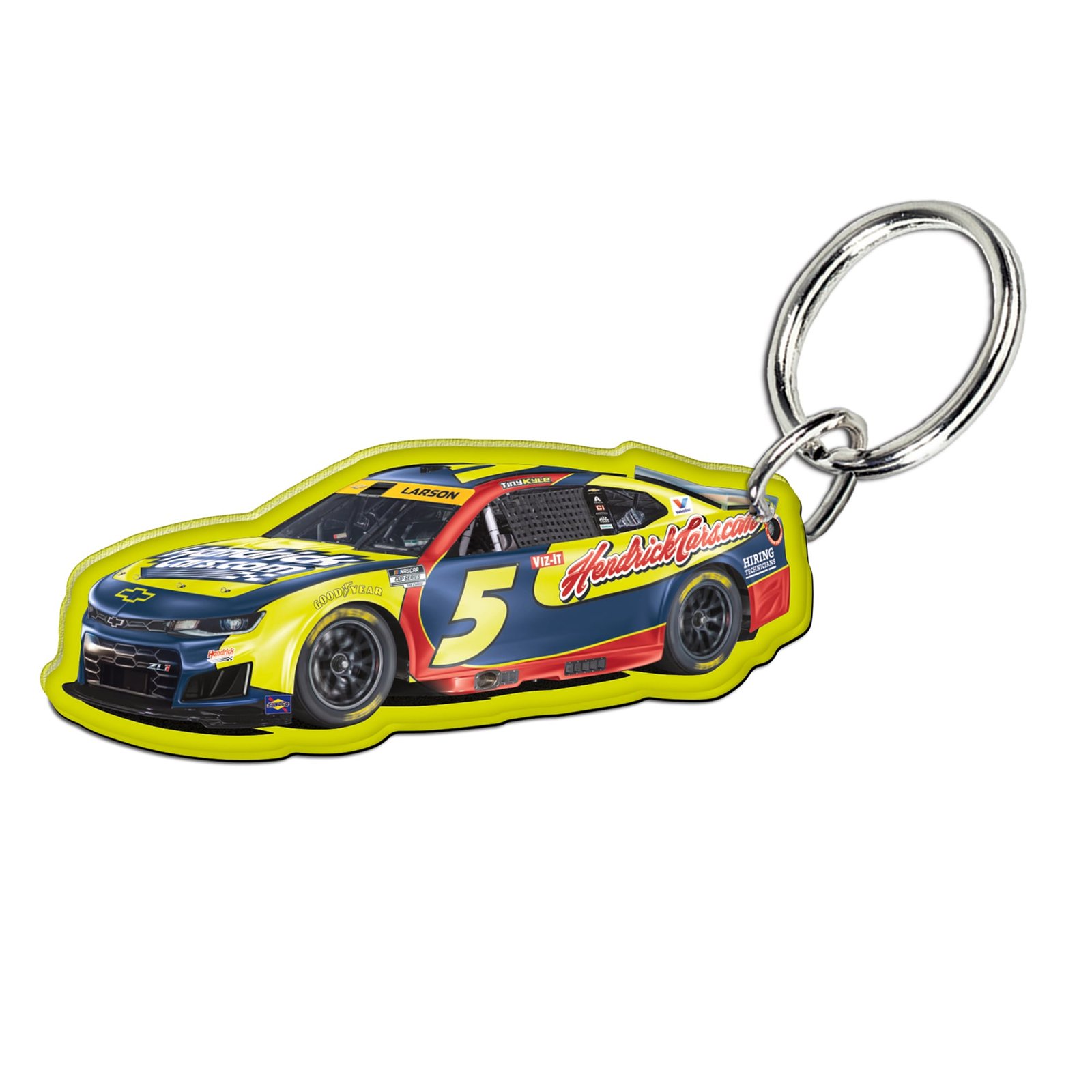 WinCraft Kyle Larson Hendrick’s Tribute Premium Acrylic Key Ring WinCraft Kyle Larson Hendrick’s Tribute Premium Acrylic Key Ring