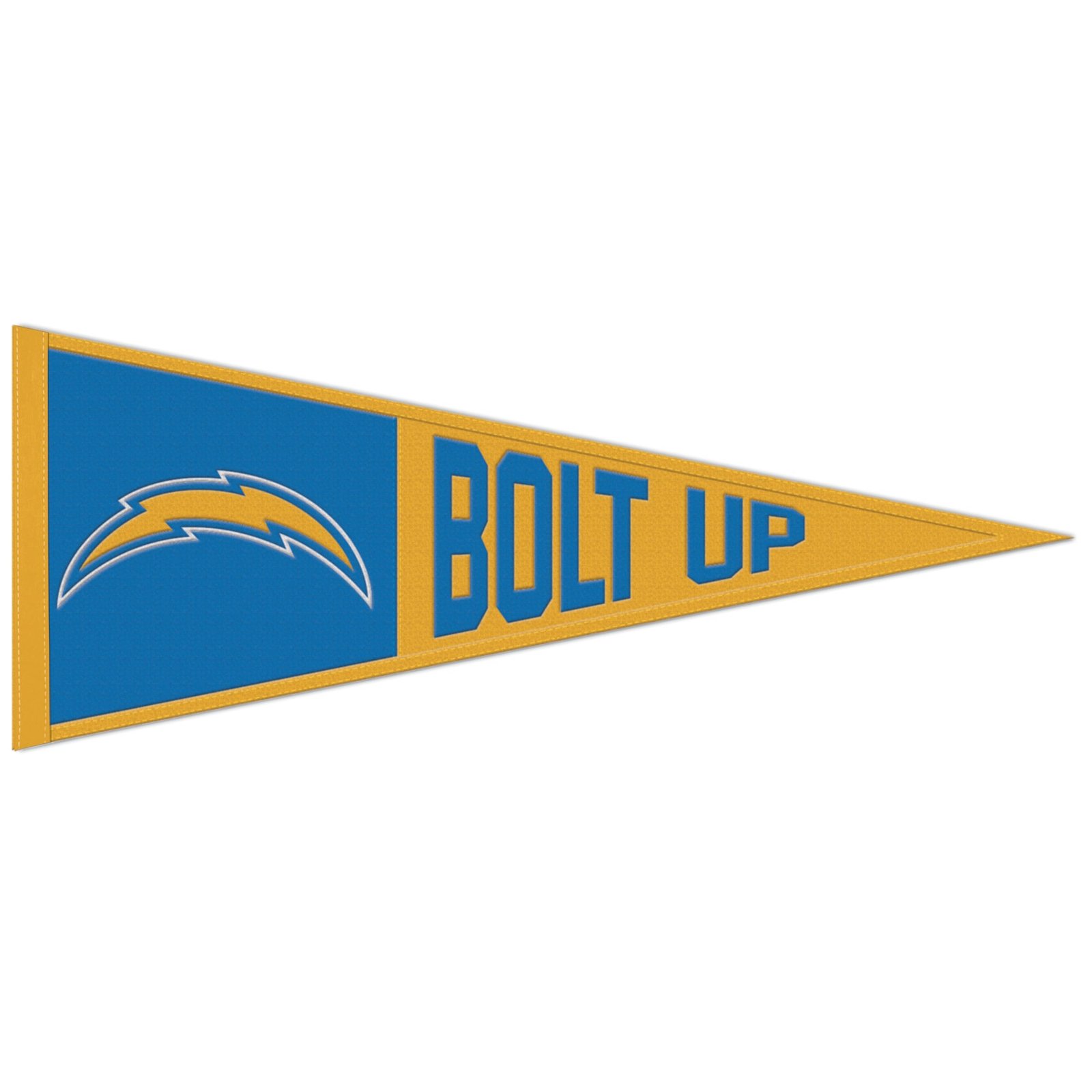 WinCraft Los Angeles Chargers 13″ x 32″ Slogan Pennant