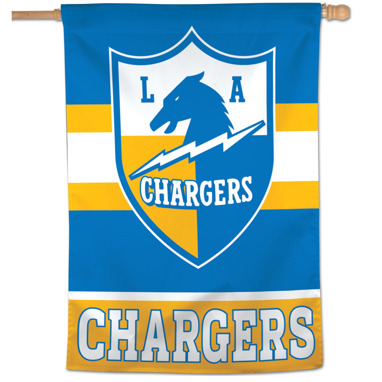 WinCraft Los Angeles Chargers 28″ x 40″ Retro Single-Sided Vertical Banner