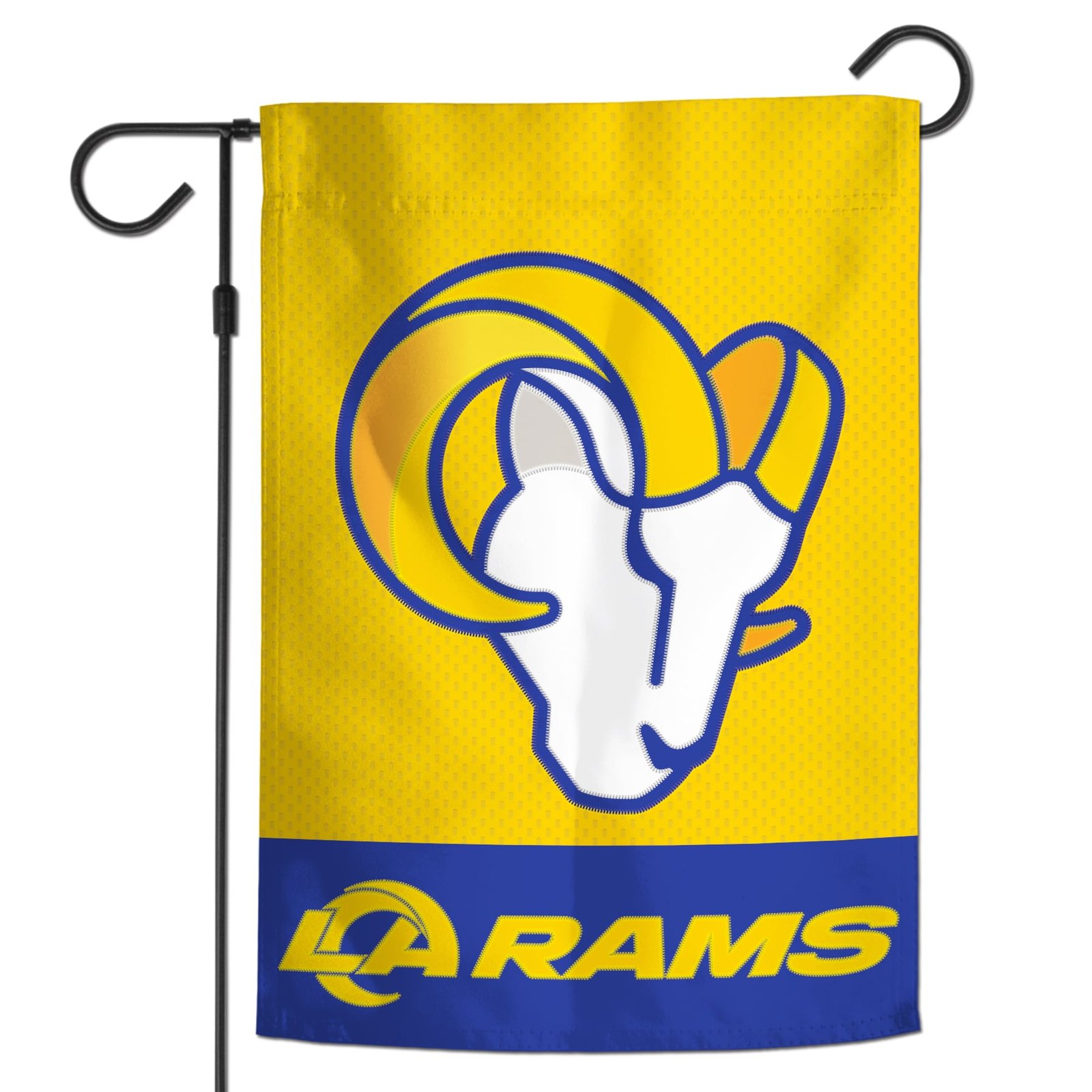 WinCraft Los Angeles Rams 12″ x 18″ Applique Garden Flag