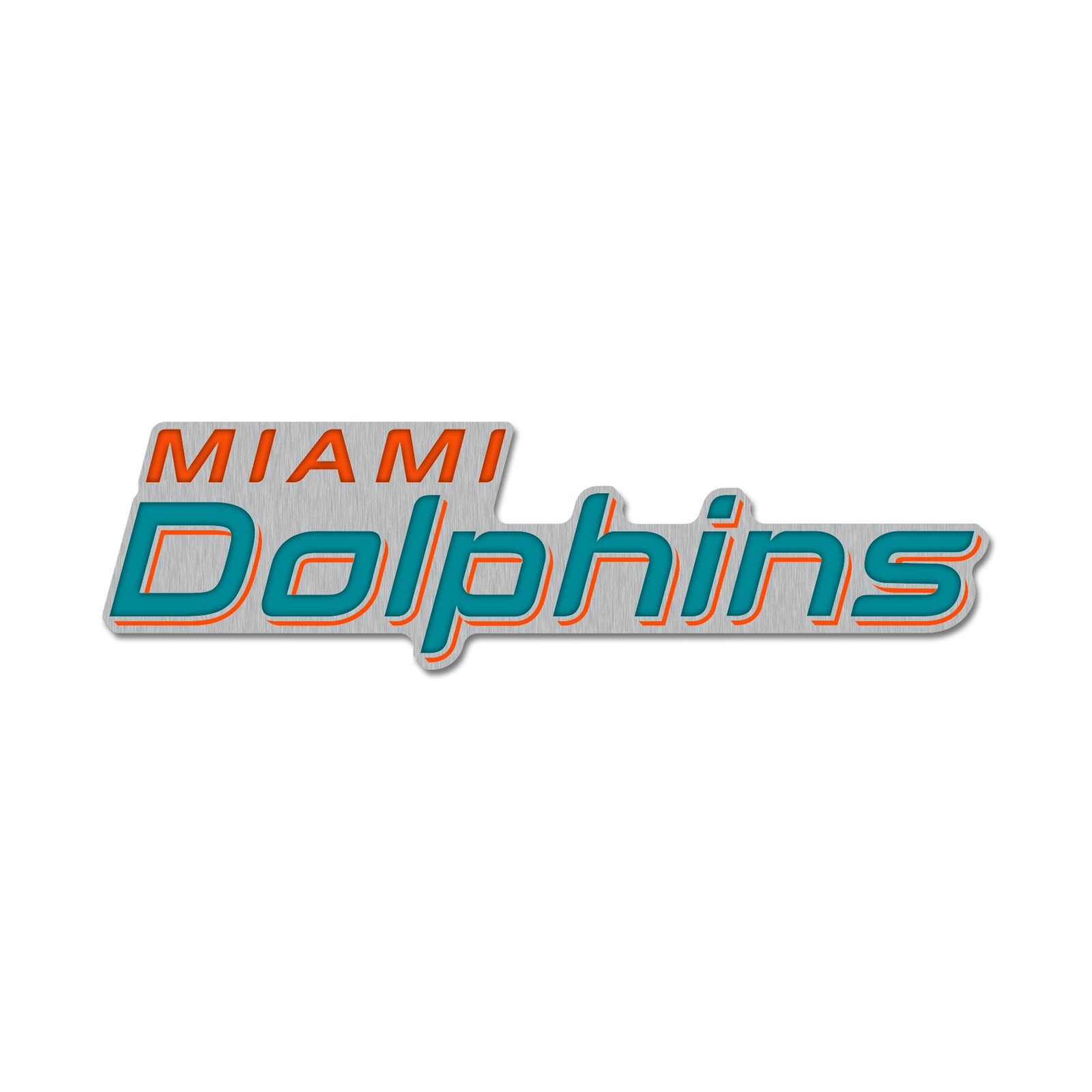 WinCraft Miami Dolphins Secondary Logo Collector’s Pin