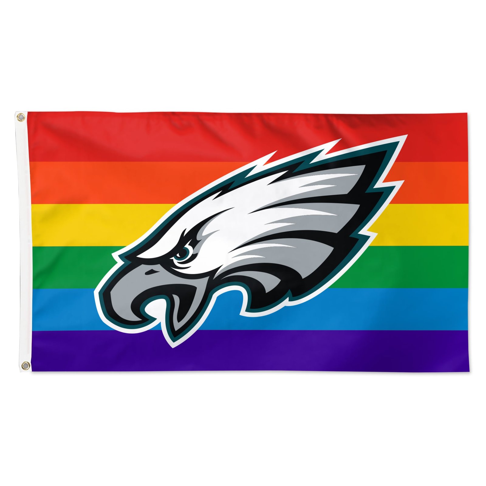 WinCraft Philadelphia Eagles 3′ x 5′ Pride 1-Sided Deluxe Flag