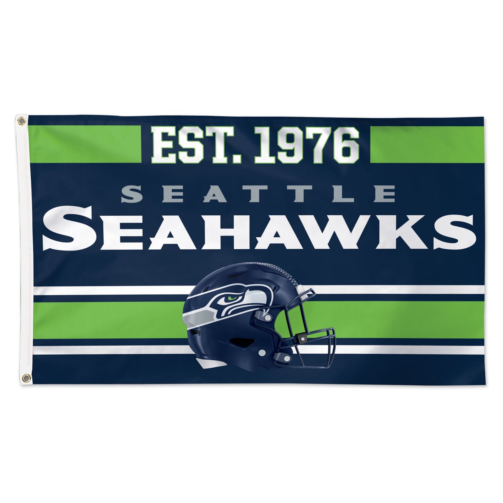WinCraft Seattle Seahawks 3′ x 5′ Established 1-Sided Deluxe Flag