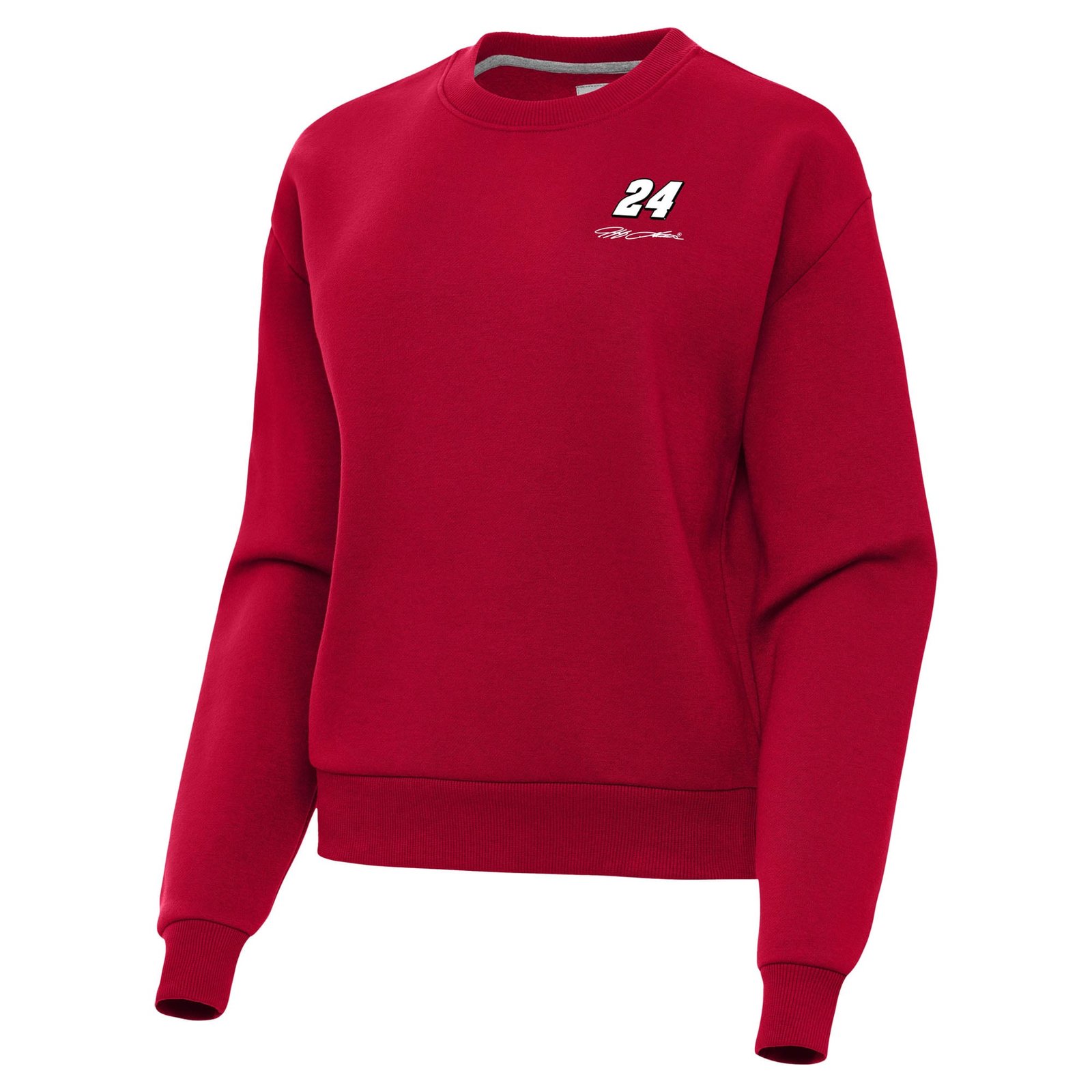 Women’s Antigua Red Jeff Gordon Victory Pullover Sweatshirt