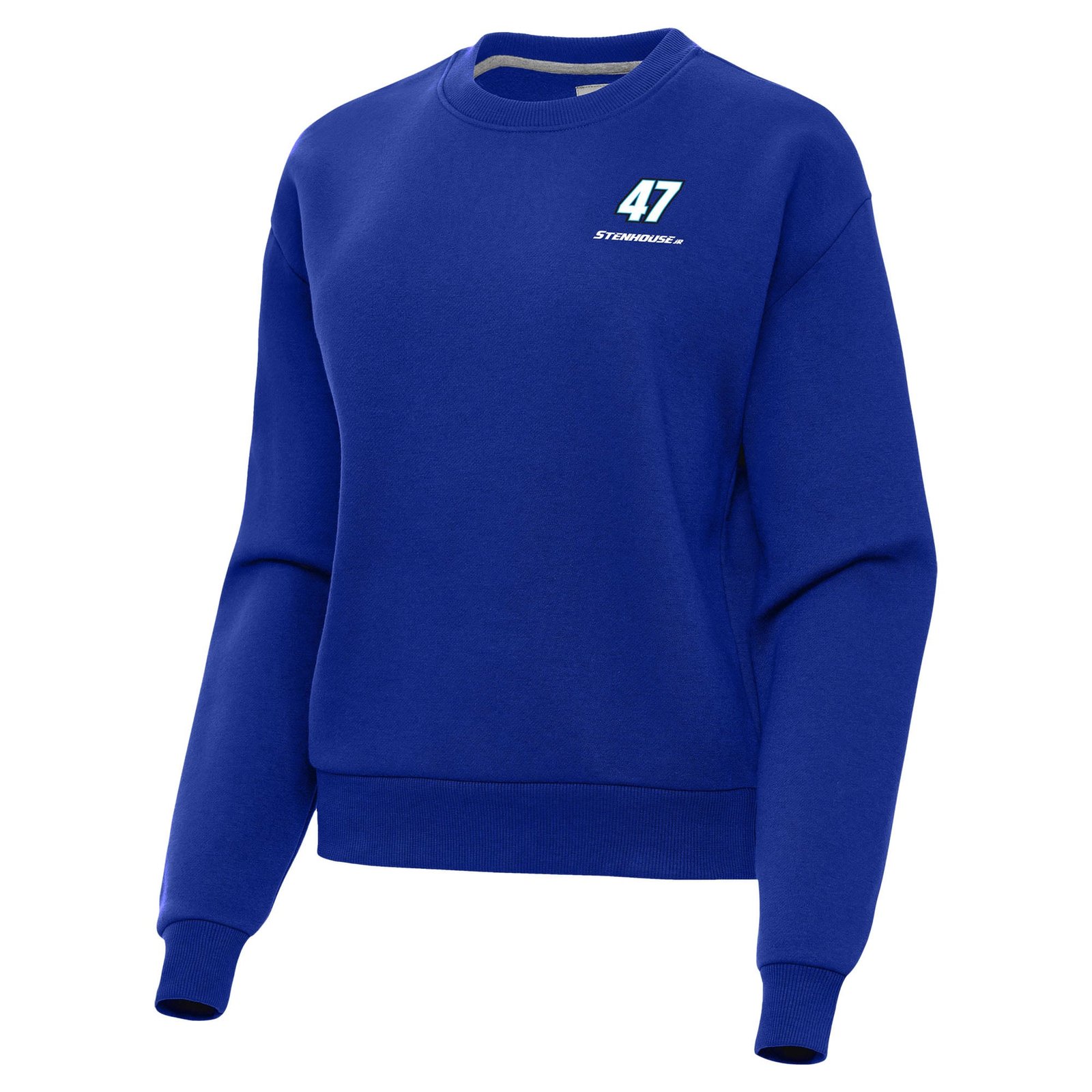 Women’s Antigua Royal Ricky Stenhouse Jr. Victory Pullover Sweatshirt