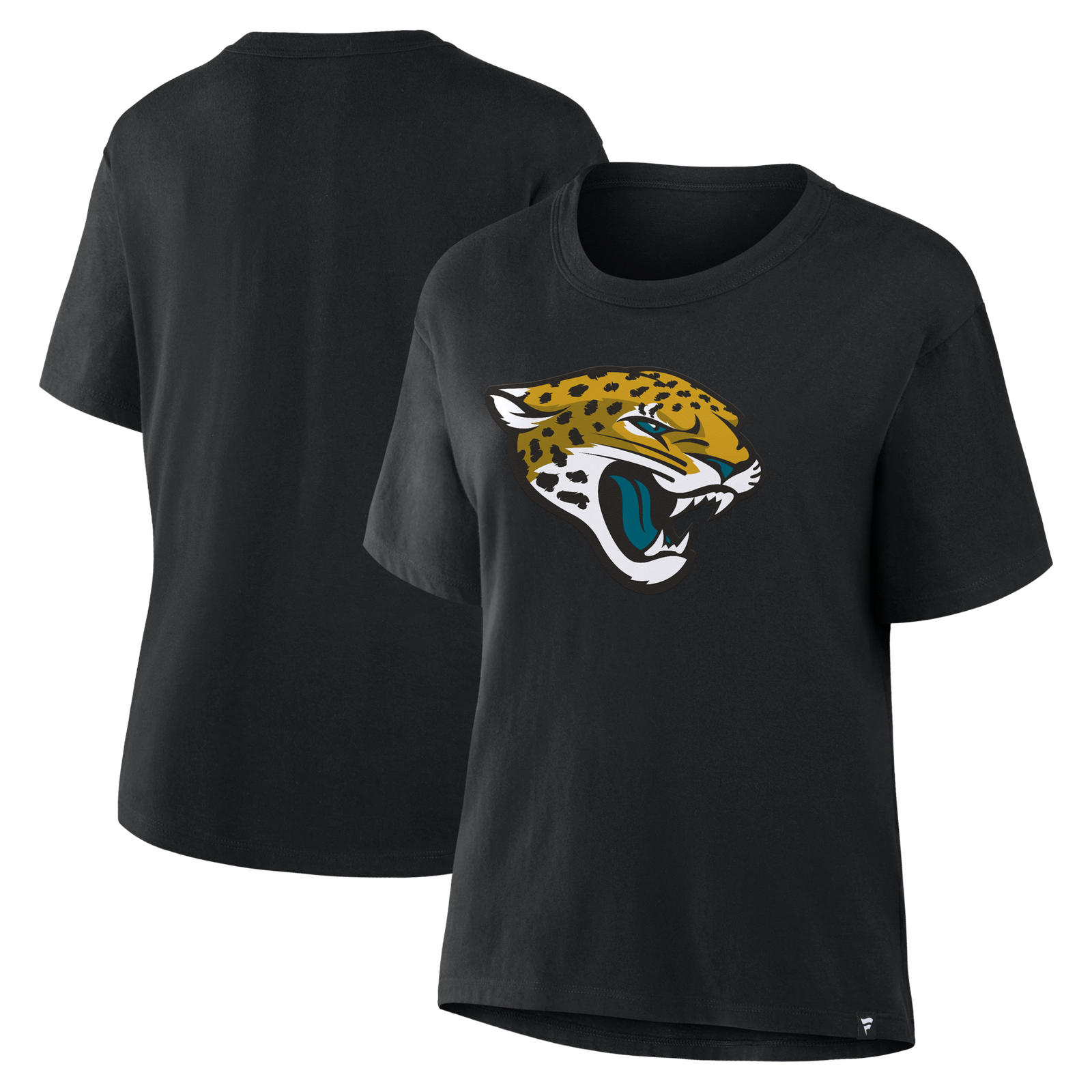 Women’s Fanatics Black Jacksonville Jaguars Essential Legacy T-Shirt