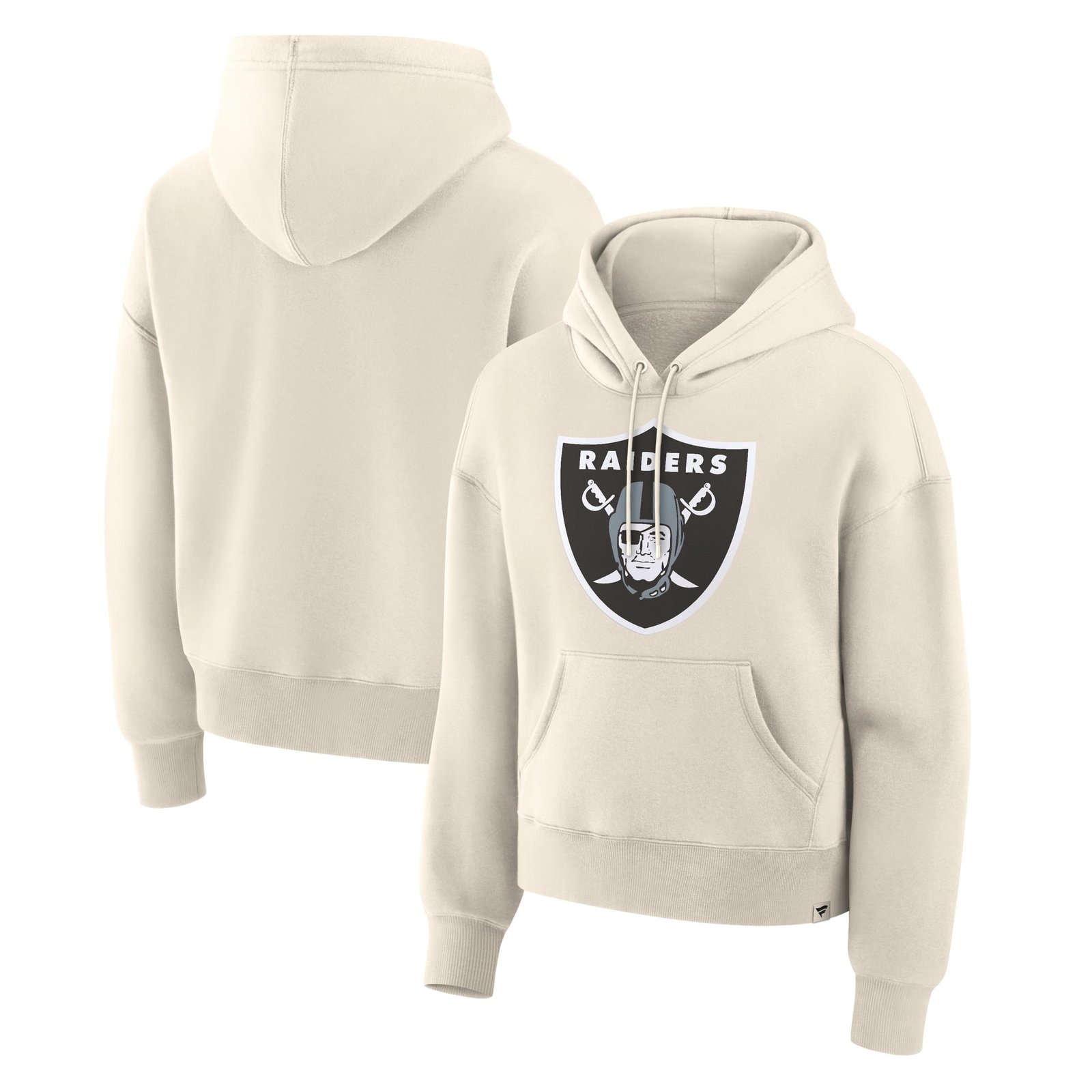 Women’s Fanatics Cream Las Vegas Raiders Dove Legacy Pullover Hoodie