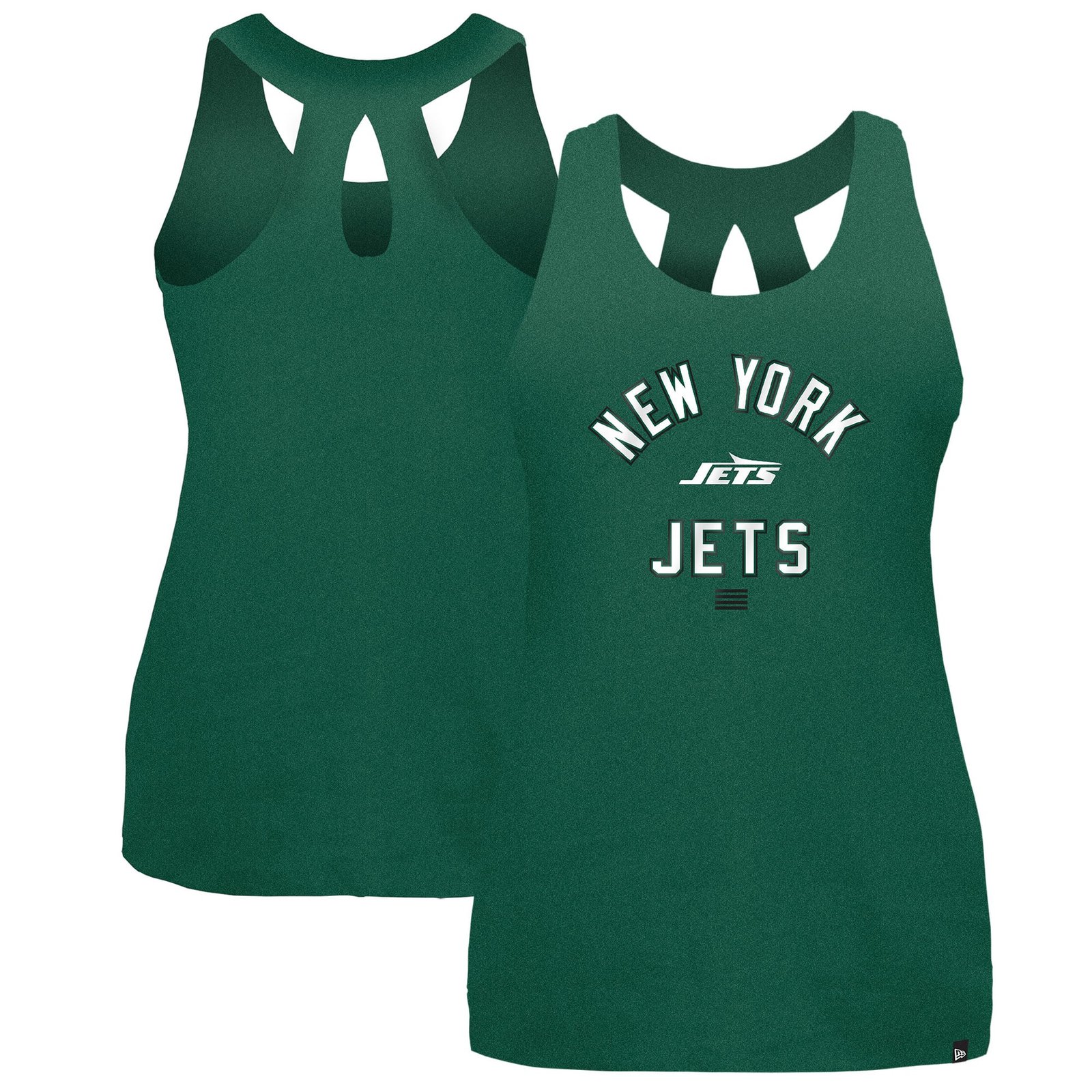 Women’s New Era Green New York Jets 2024 NFL Training Camp Tank Top