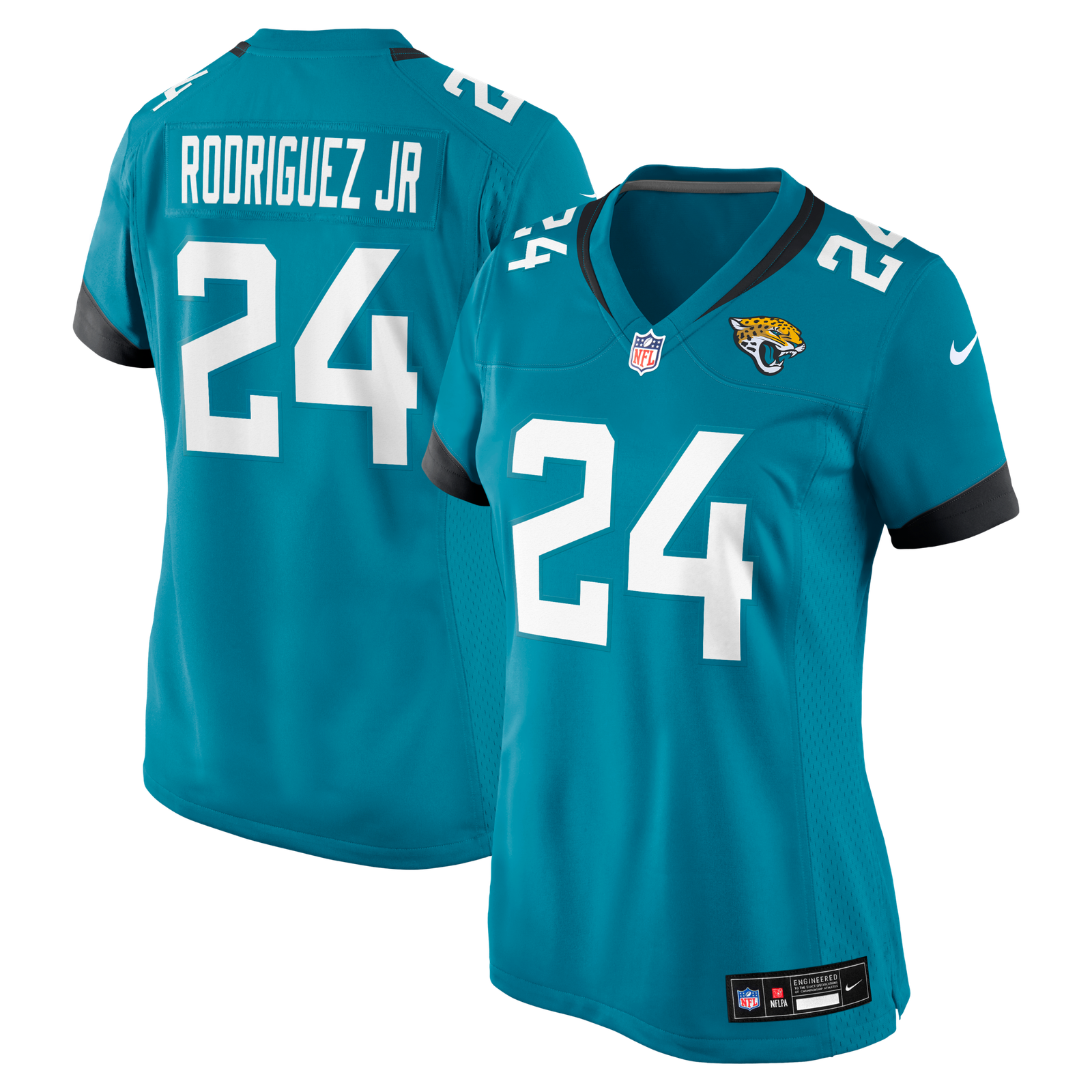 Women’s Nike Chris Rodriguez Jr. Teal Jacksonville Jaguars Team Game Jersey