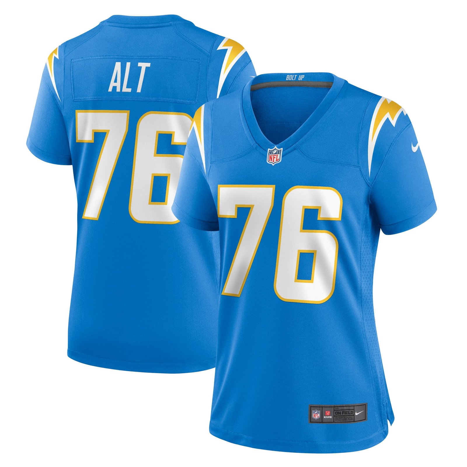 Women’s Nike Joe Alt Powder Blue Los Angeles Chargers Game Jersey