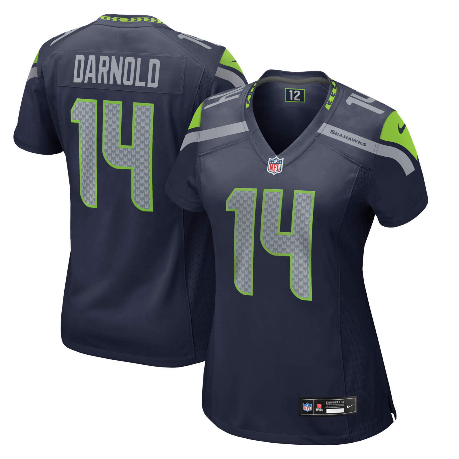 Women’s Nike Sam Darnold College Navy Seattle Seahawks Team Game Jersey