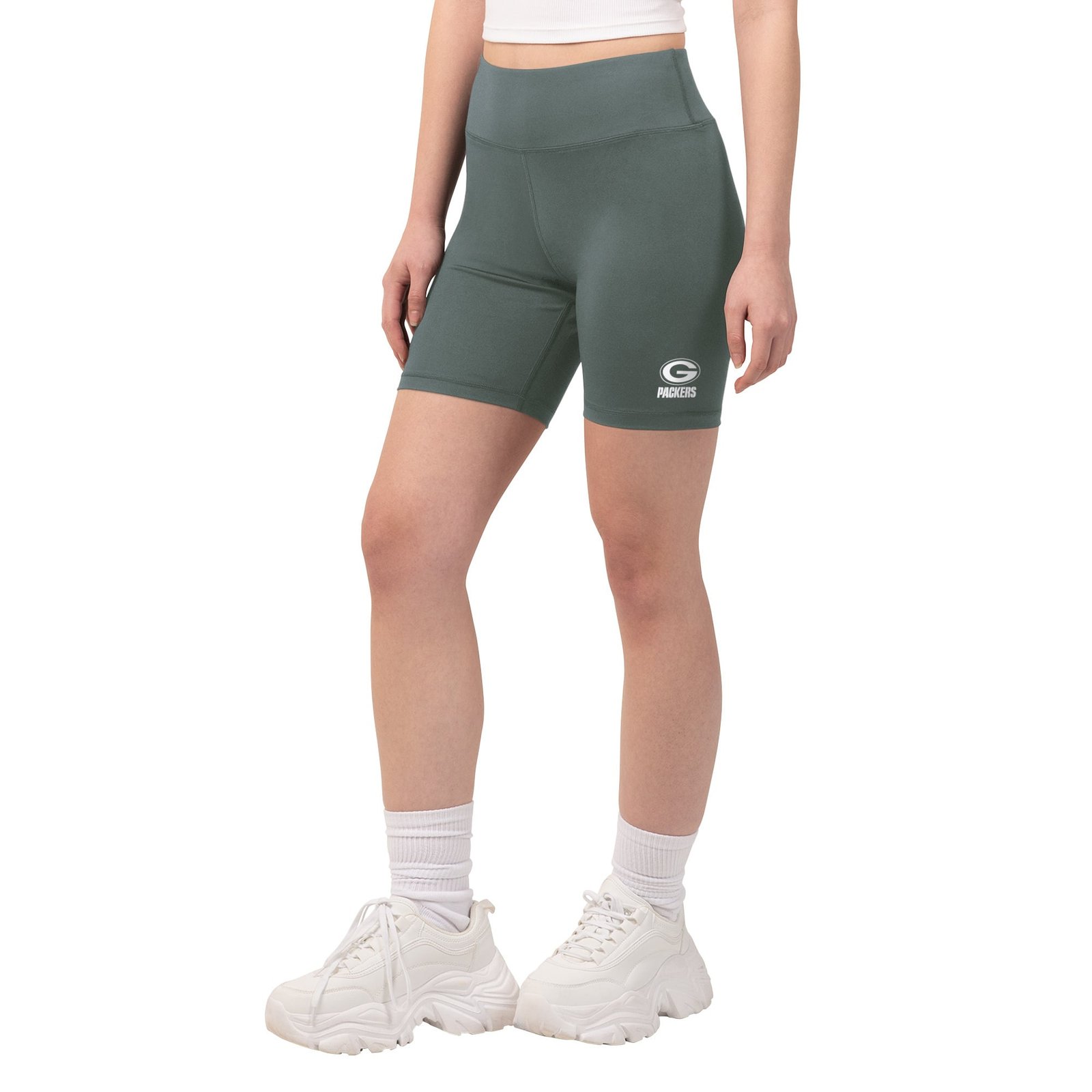 Women’s Starter Green Green Bay Packers Biker Shorts