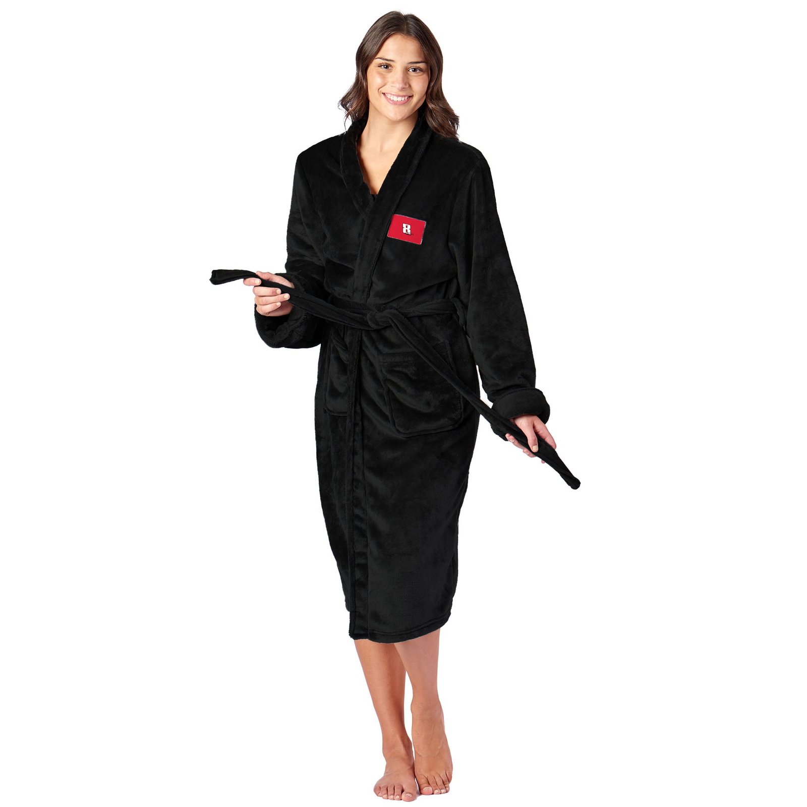Women’s The Northwest Group Black Kyle Busch Silk Touch Robe