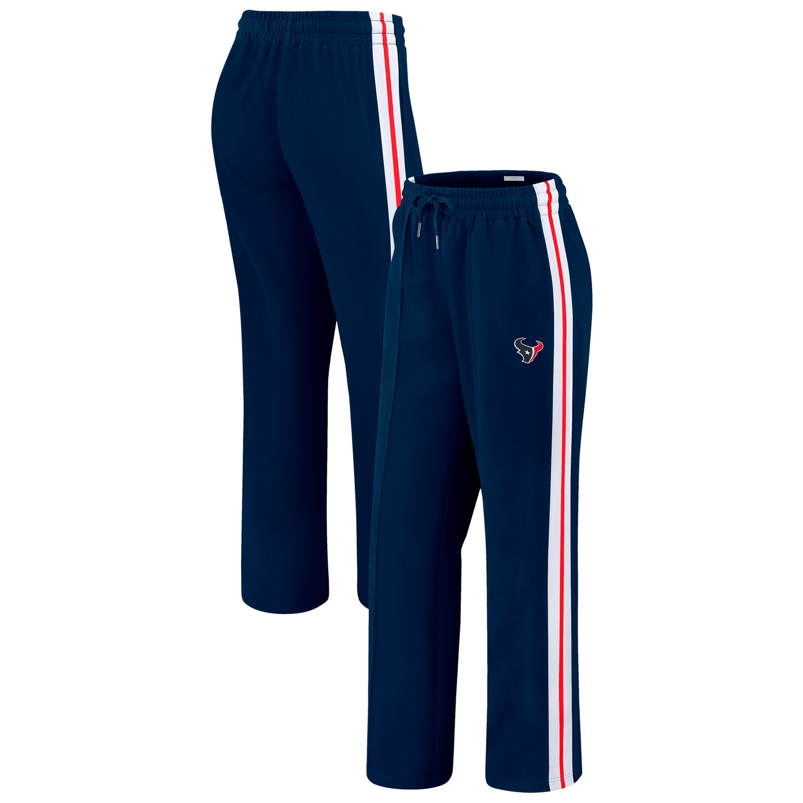 Women’s WEAR by Erin Andrews Navy Houston Texans Color-Block Straight Leg Pants