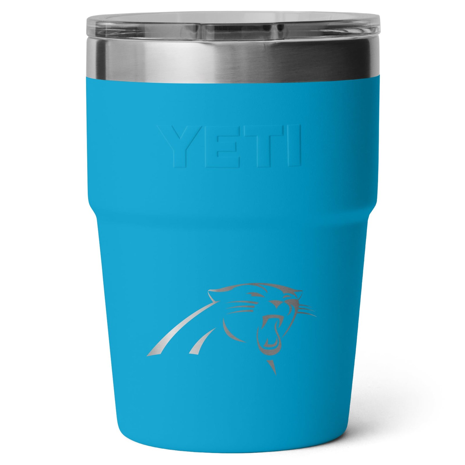 YETI Carolina Panthers 16oz. Rambler Stackable Cup with MagSlider Lid